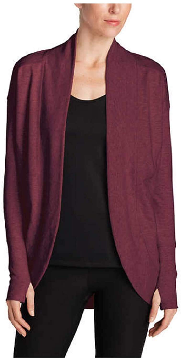 Eddie Bauer Women's Summit Wrap - Lightweight Fleece Jacket for Hiking & Outdoor Adventures | Cozy Winter Layering & Casual Wear
