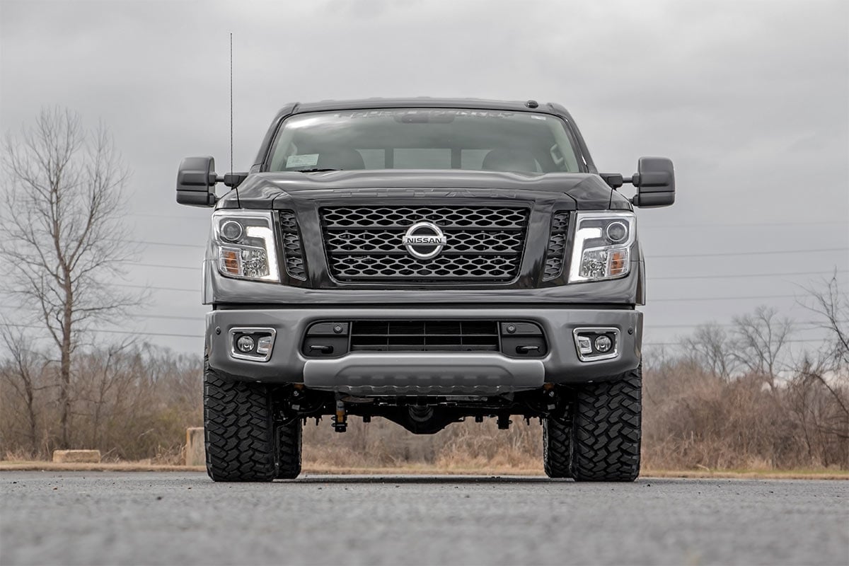 3 Inch Lift Kit for Nissan Titan 2WD/4WD (2004-2024) - Heavy Duty N3 Struts & Shocks (Part# 83432) | Off-Road Suspension Upgrade for Better Ground Clearance & Towing Performance
