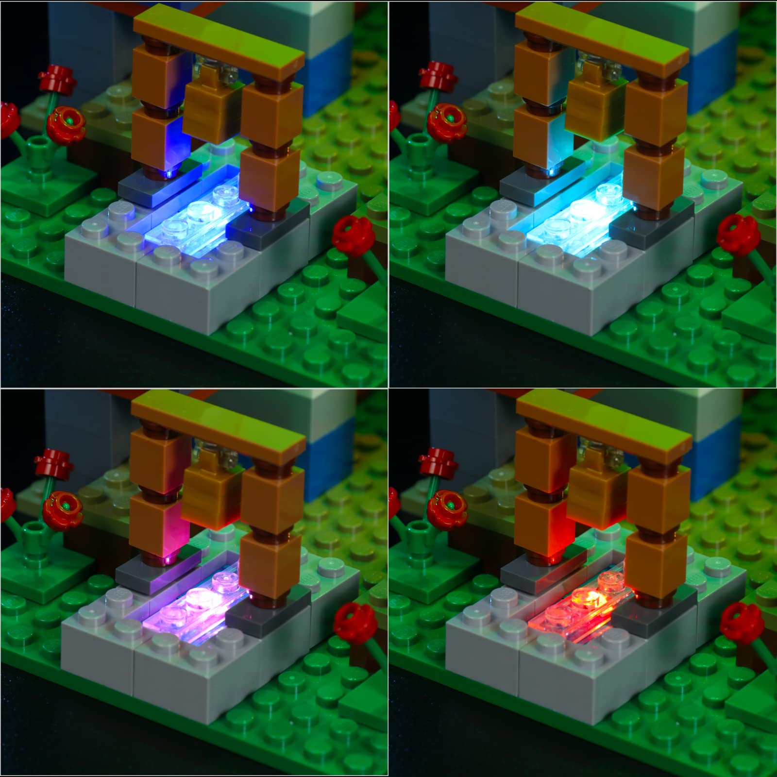 LMTIC Lego Lighting Kit for Llama Village 21188 - LED Light Set Compatible with Lego 21188 Building Blocks (Lego Not Included) - Perfect for Home Decoration, Display & Night Light