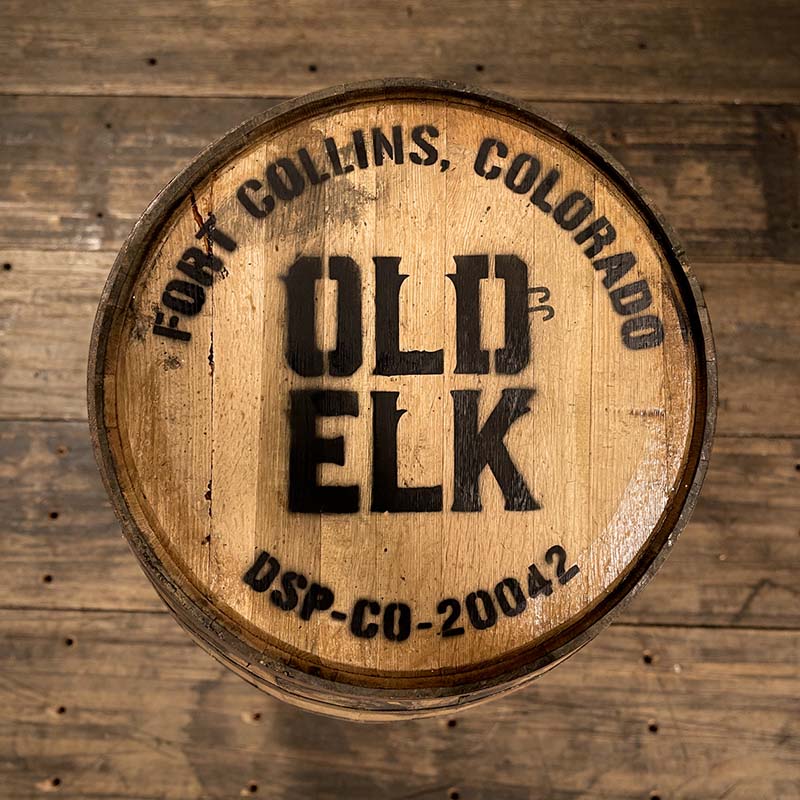 5 Year Old Elk Bourbon Barrel - Fresh Dumped, Once Used for Whiskey Aging | Perfect for Home Brewing, Distilling & Craft Cocktails
