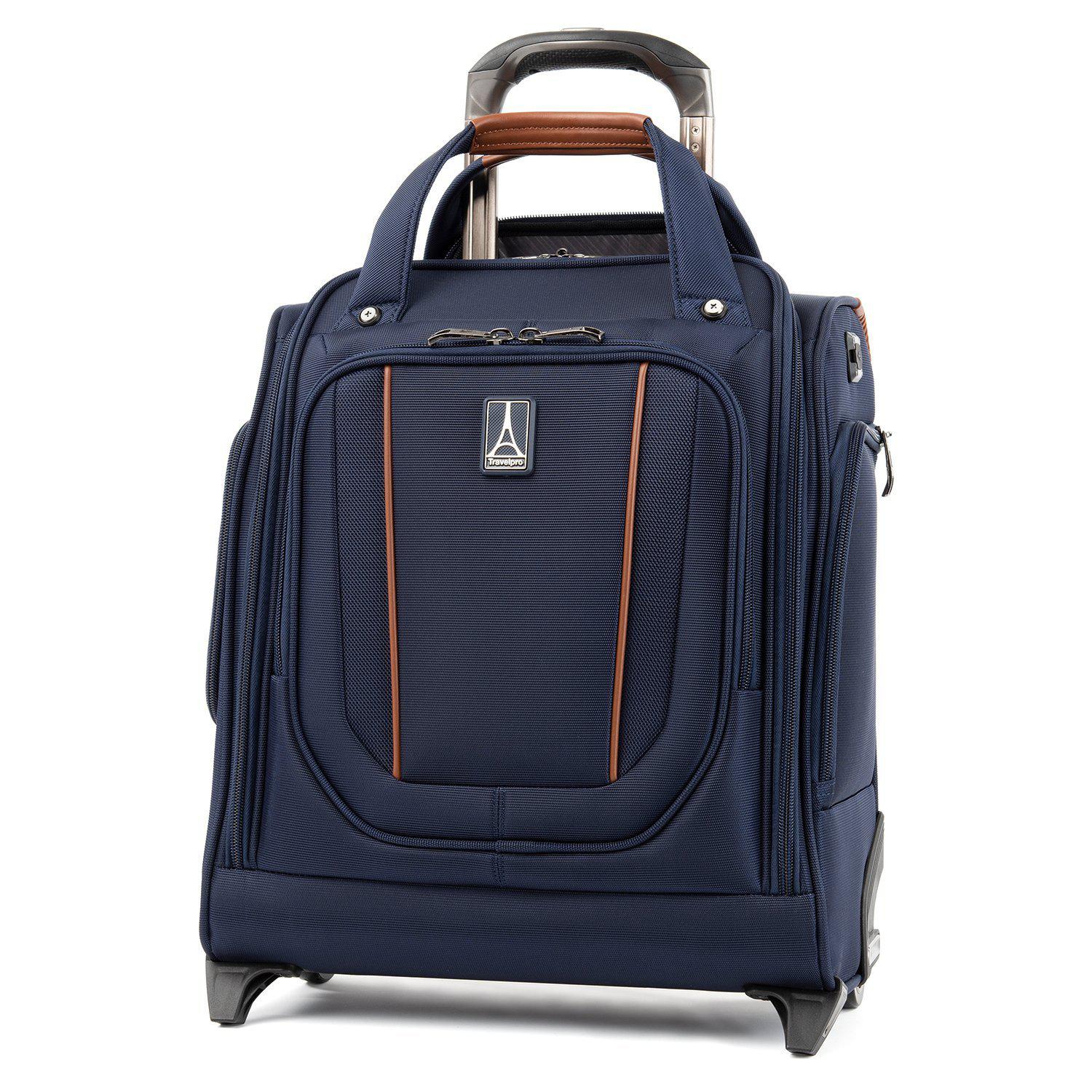 Travelpro Crew VersaPack Rolling Underseat Carry-On Luggage - Compact & Lightweight for Air Travel, Business Trips & Weekend Getaways