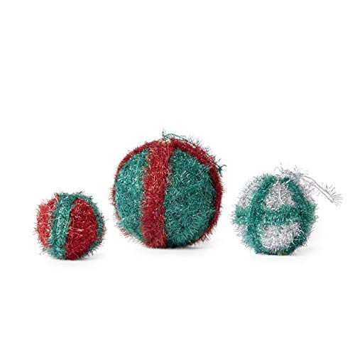 Red Heart Scrubby Sparkle Yarn - Watermelon Color, 100% Polyester, DIY Crochet & Knitting Yarn for Dishcloths, Scrubbies, and Bath Accessories - Perfect for Kitchen Cleaning and Handmade Gifts