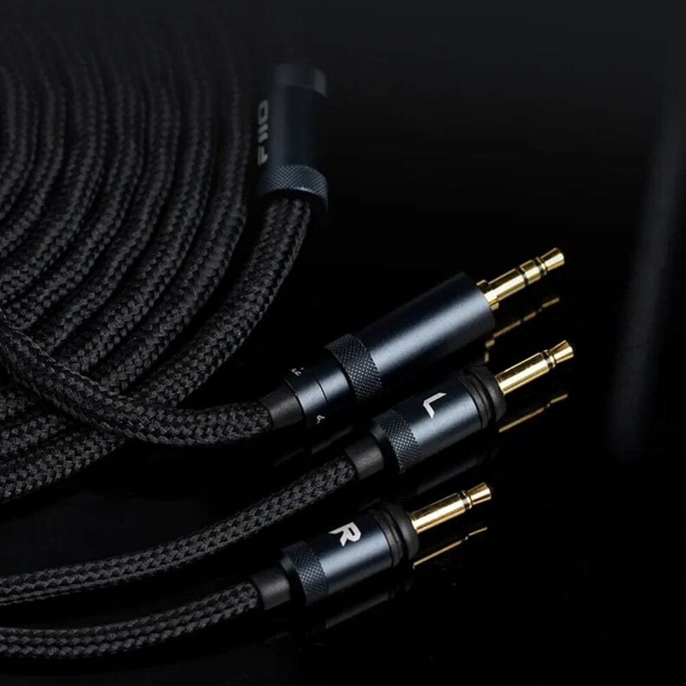 FiiO LL RC 2024 Furukawa Monocrystalline Copper Balanced Headphone Cable - High-Quality Audio Upgrade for Audiophiles & Studio Professionals - Perfect for Hi-Fi Systems, Recording Studios & Home Listening