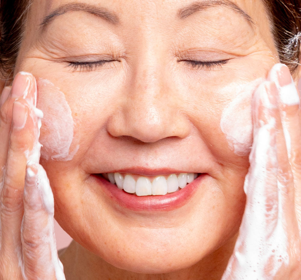 Three Milk™ Whipfoliant™ Ageless Cleanser - Gentle Exfoliating Face Wash for Anti-Aging & Brightening - Perfect for Daily Skincare Routine & Sensitive Skin Care