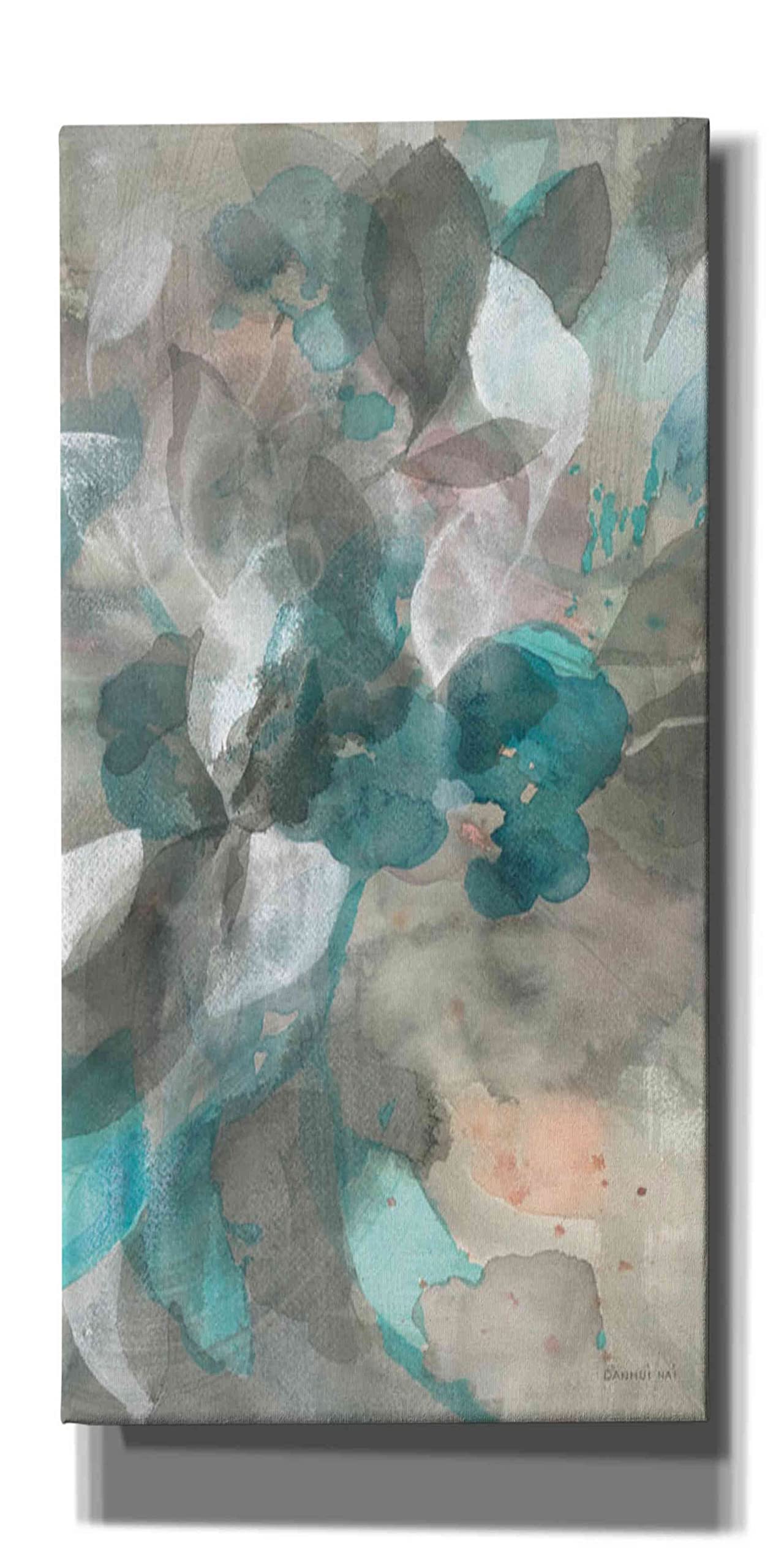 Abstract Nature III Canvas Wall Art by Danhui NAI - 20x40 Inches Modern Home Decor for Living Room, Bedroom & Office - Stretched & Ready to Hang Graffiti Style Painting