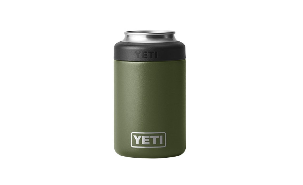 Yeti Rambler Colster 2.0 Insulated Can Cooler - Highlands Olive Green | Keeps Drinks Cold for Hours | Perfect for Camping, BBQs & Outdoor Adventures