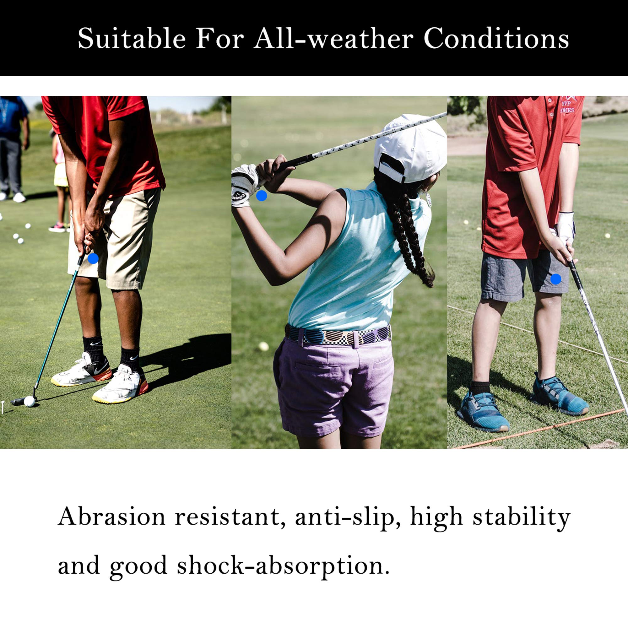 Premium Non-Slip Rubber Golf Grips - 3 Pack or 13 Pack Multi-Compound Golf Club Grips for Men & Women | Enhanced Comfort & Control | Perfect for Driving Range, Practice Sessions & Tournament Play