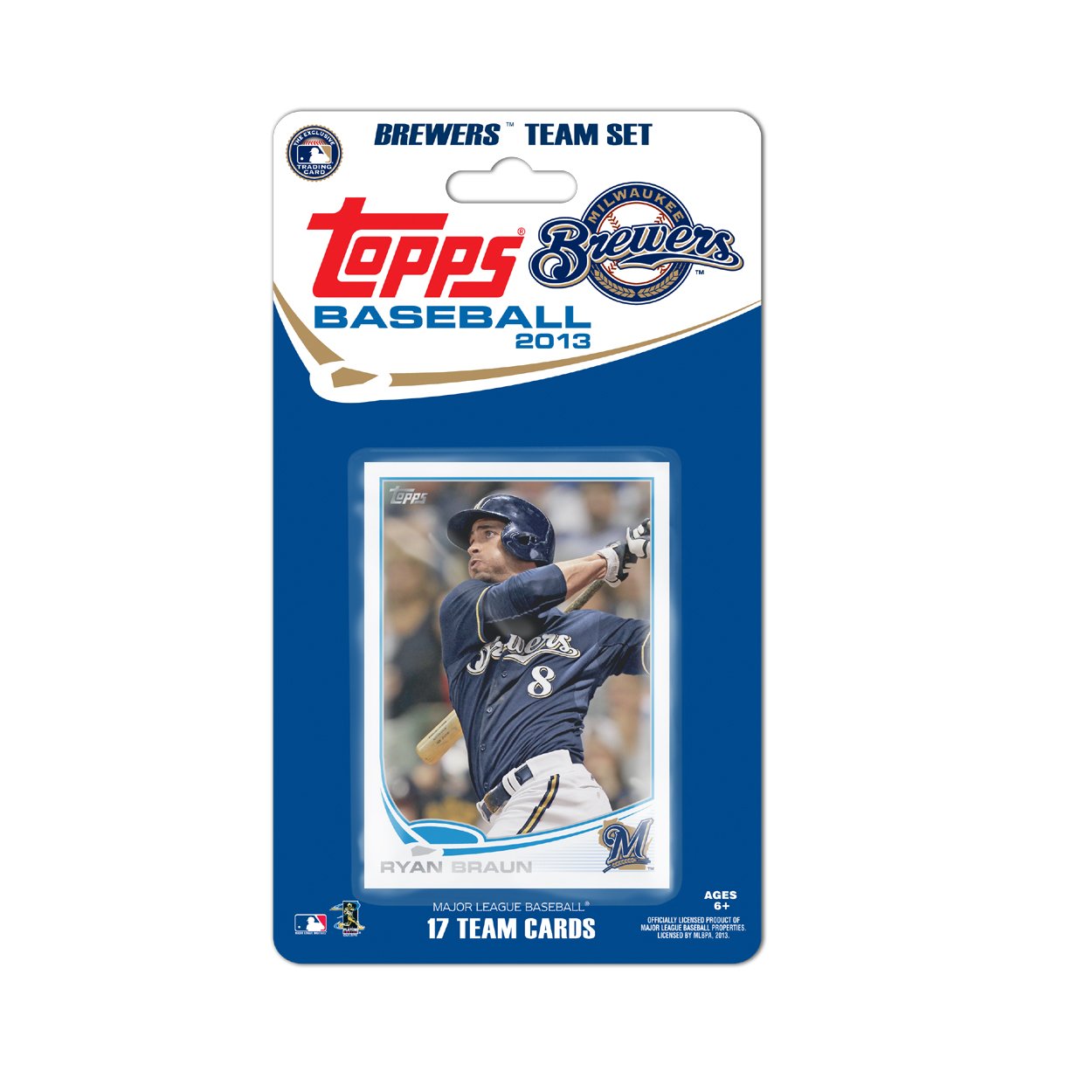 MLB Milwaukee Brewers Baseball Trading Card Set - Collectible Sports Cards for Fans & Memorabilia Enthusiasts | Perfect for Gifts, Display, and Trading