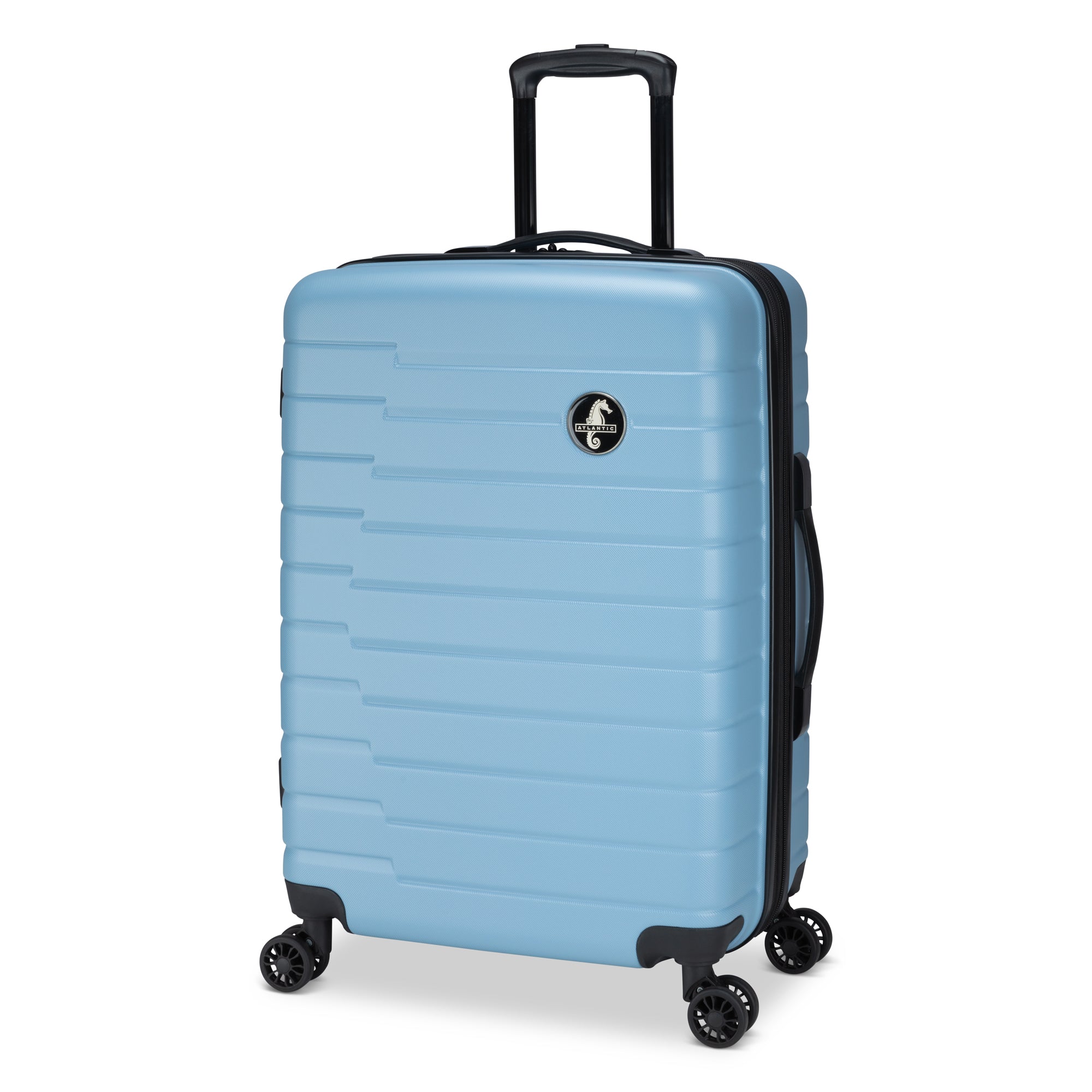 Atlantic Riptide Spinner 3-Piece Luggage Set - Lightweight Spinner Suitcase with 360° Wheels for Travel, Business Trips & Vacations | Carry-On, Medium & Large Luggage Combo