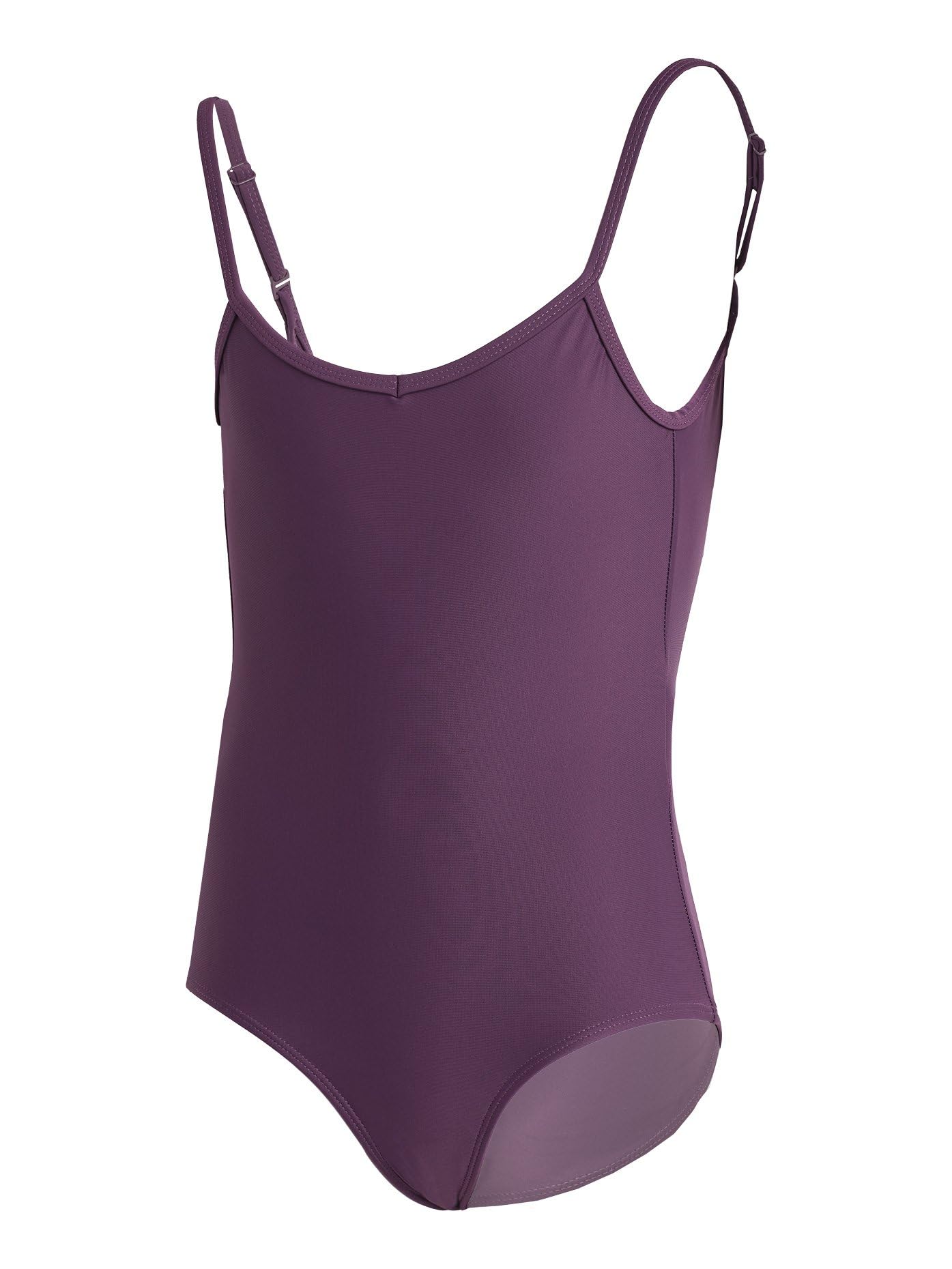 Girls Dance Leotard - Stretchy Camisole Top for Ballet, Gymnastics & Performance - Comfortable Theatrical Costume for Recitals & Dance Classes