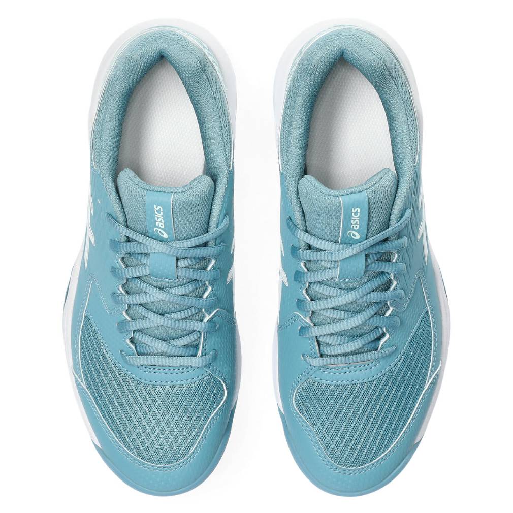 ASICS Gel-Dedicate 8 Wide Women's Tennis Shoes - Lightweight Comfort for Court Performance (Blue/White) | Perfect for Competitive Matches & Casual Play