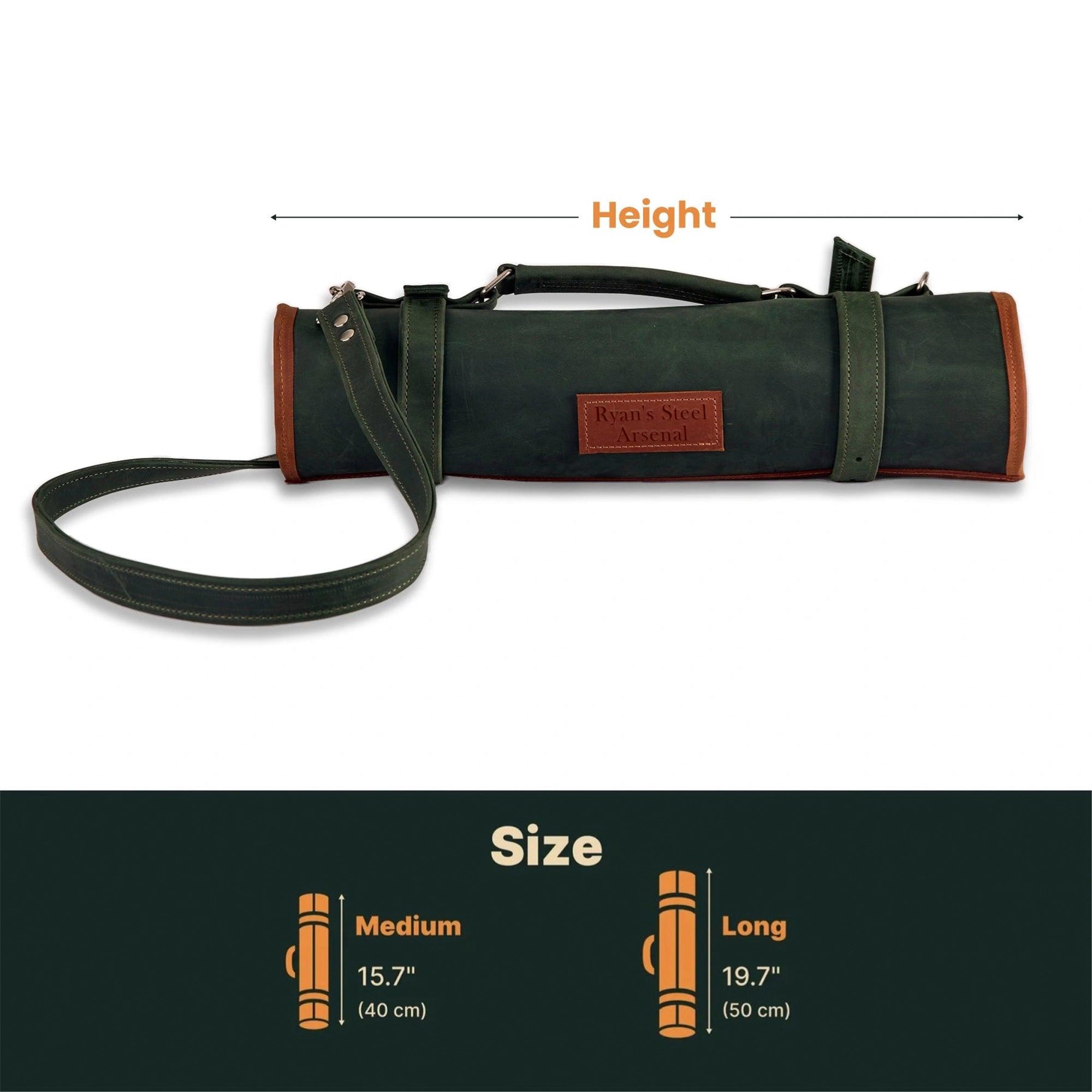 Professional Chef Knife Roll Bag - Durable & Waterproof Knife Case for Chefs, Culinary Students - Perfect for Kitchen, Cooking Classes, Travel & Storage