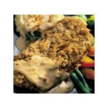 Kings Command Foods Southern Style Chicken Fried Beef Steak - Raw, 5.3oz (30 per Case) | Premium Breaded Steak for Southern Cooking, Family Dinners & Restaurant Meals