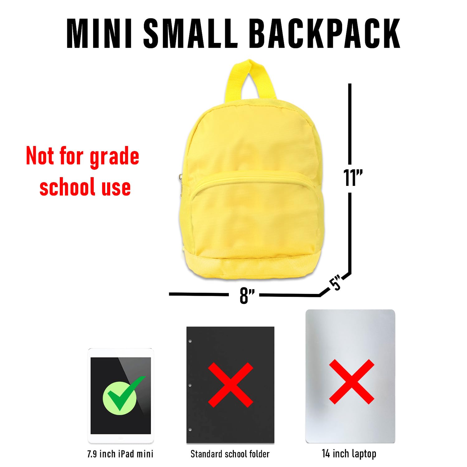 Marvel Spiderman Mini Backpack for Kids - 4 Piece School Supply Set with 11