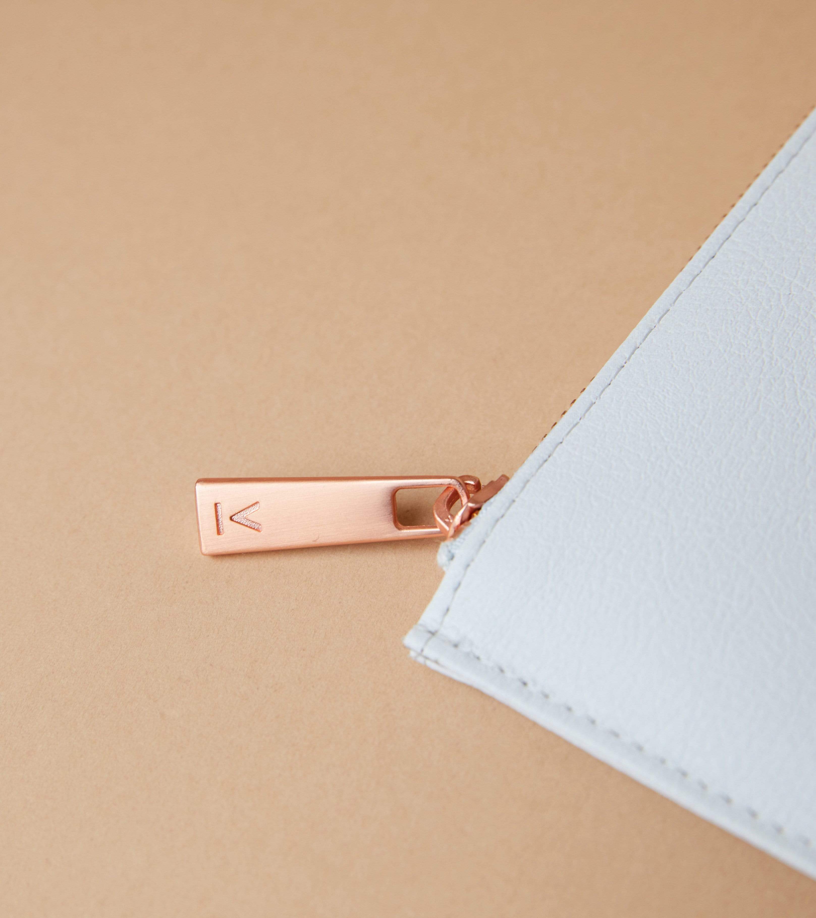 Premium Vegan Leather Apple Pouch - Classic Essentials Light Grey Case for iPhone 13/14/15 | Slim Protective Sleeve for Daily Use, Travel & Work Accessories
