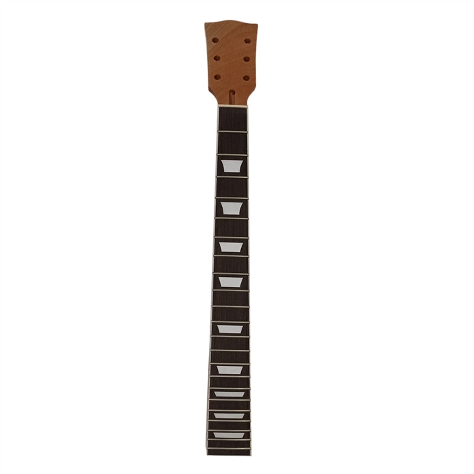22 Fret Maple Electric Guitar Neck with Rosewood Fretboard - Smooth Edge Replacement Part for DIY Guitar Repair (Color: Yellow) - Perfect for Rock, Blues & Metal Performances