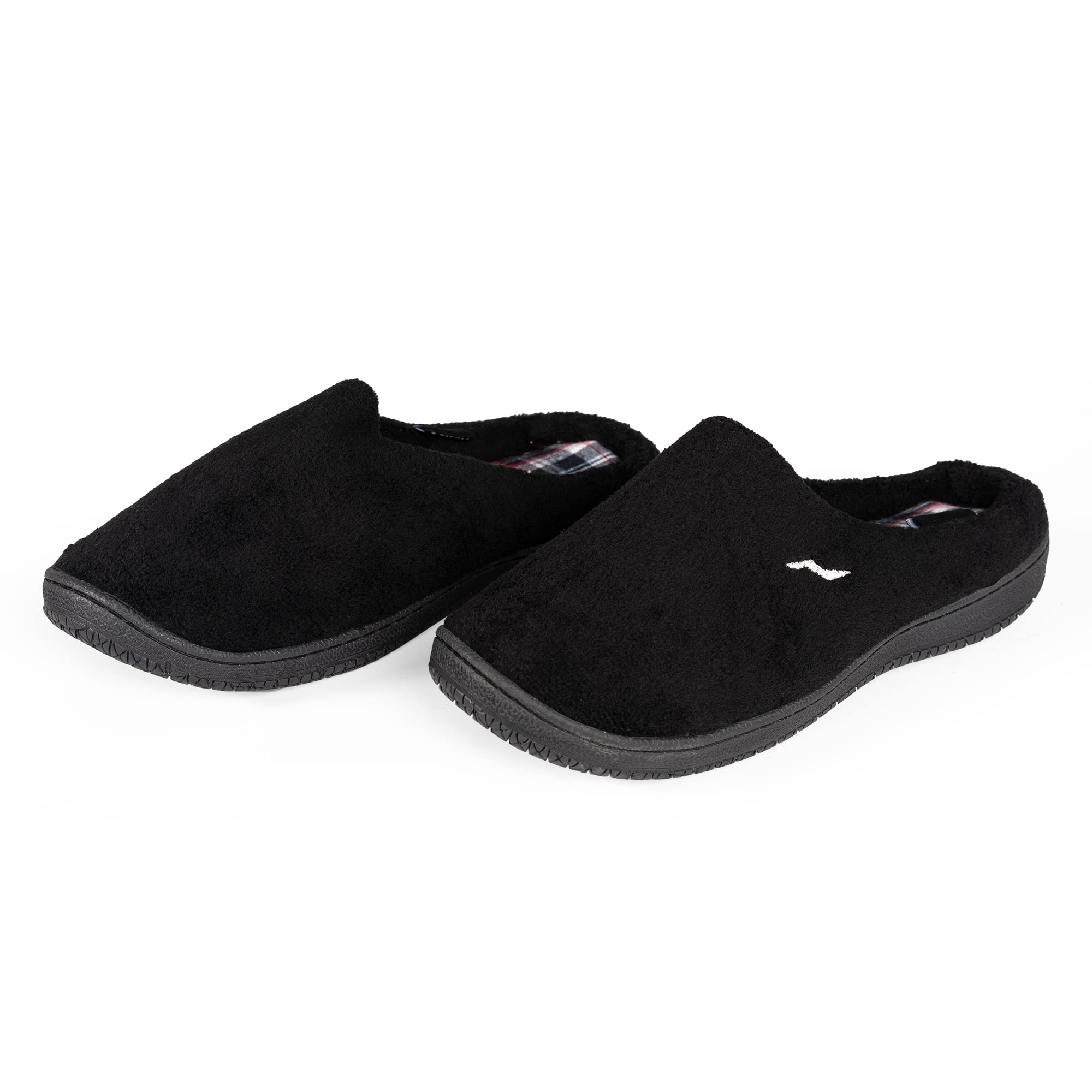 **NORTY Men's Slip-On Clog Slippers with Memory Foam - Comfortable Indoor House Shoes for Relaxation & Lounge Wear**
