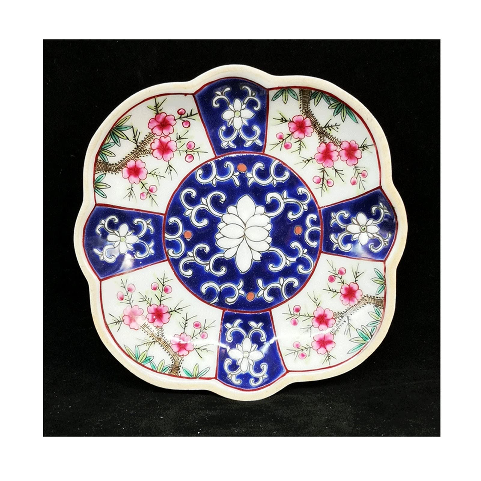 KYXWGGCY Ceramic Fruit Bowls - Vintage Decorative Serving Trays for Fruits, Snacks & Bread | Elegant Centerpiece for Dining Table, Kitchen Counter & Living Room Decor