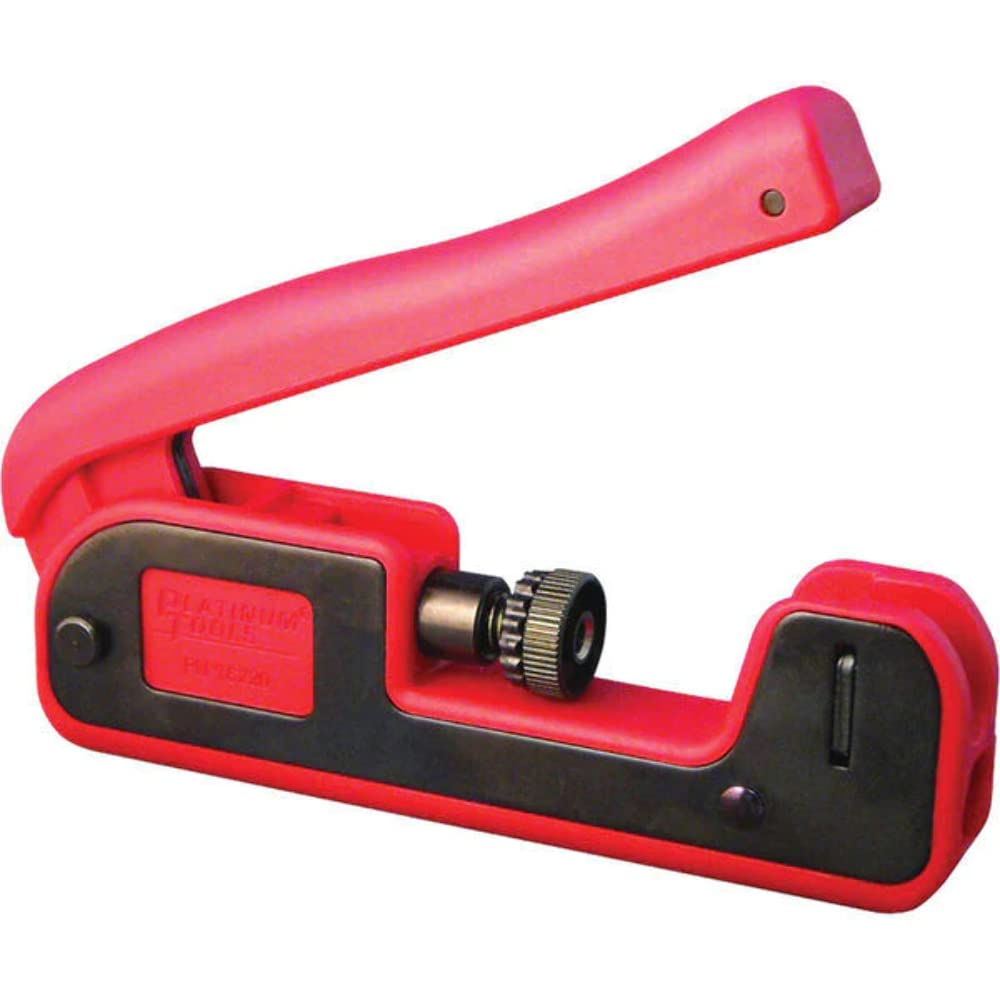 Platinum Tools 16220C SealSmart II Compression Crimp Tool for RJ45 & RJ11 Connectors - Ideal for Network Cable Installation & Repair