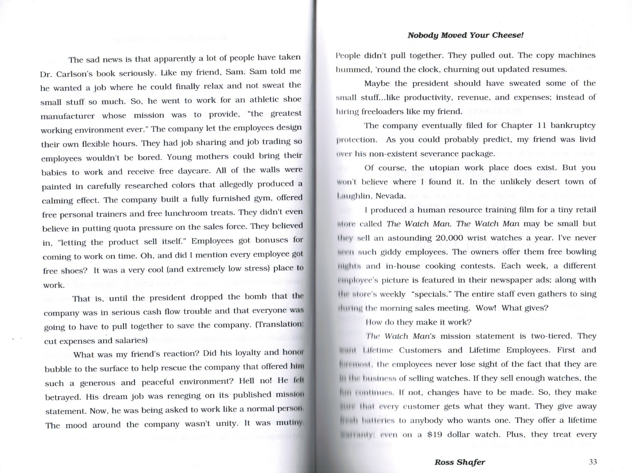 Nobody Moved Your Cheese! - Inspirational Business & Self-Help Book for Entrepreneurs | Motivational Reading for Workplace Success & Personal Growth
