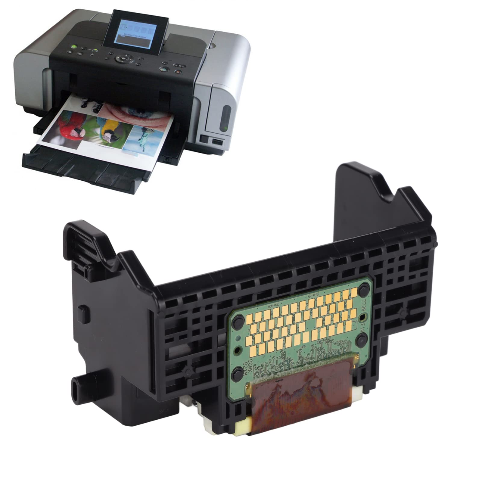 Canon QY6-0072 Replacement Print Head - Compatible with iP4600, iP4680, iP4700, iP4760, MP630, MP640 Printers - High Quality Inkjet Printer Supplies & Accessories - Perfect for Home Office Printing, Photo Printing & Document Printing