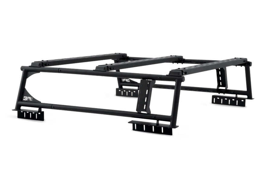 4x4 Universal Mid Size Overland Bed Rack for Truck & SUV - Heavy Duty Aluminum Roof Rack System for Off-Road Adventures, Camping & Outdoor Gear Storage