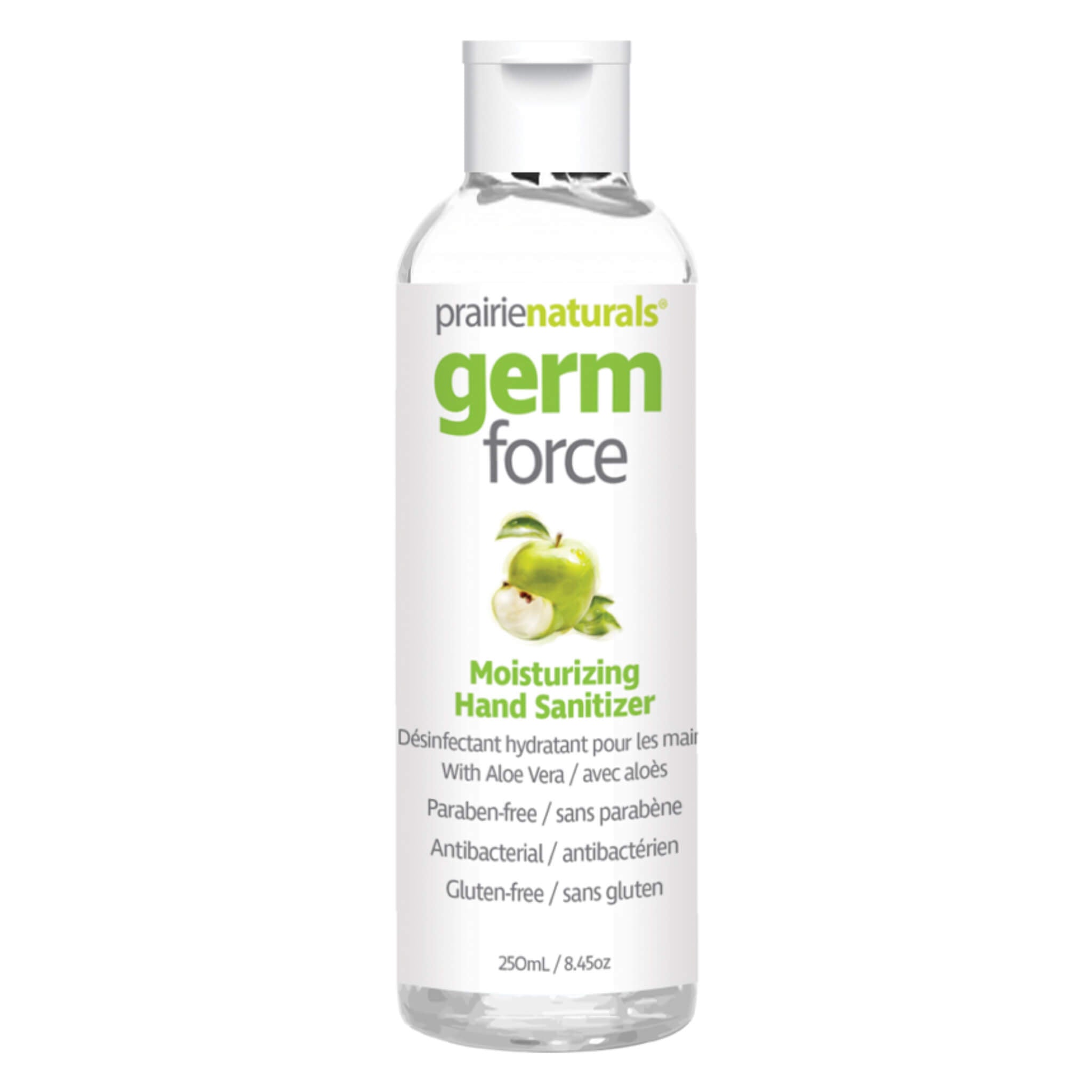 Germ Force Moisturizing Paraben-Free Hand Sanitizer Gel - 70% Alcohol for Effective Germ Protection - Travel Size, Office & Daily Use