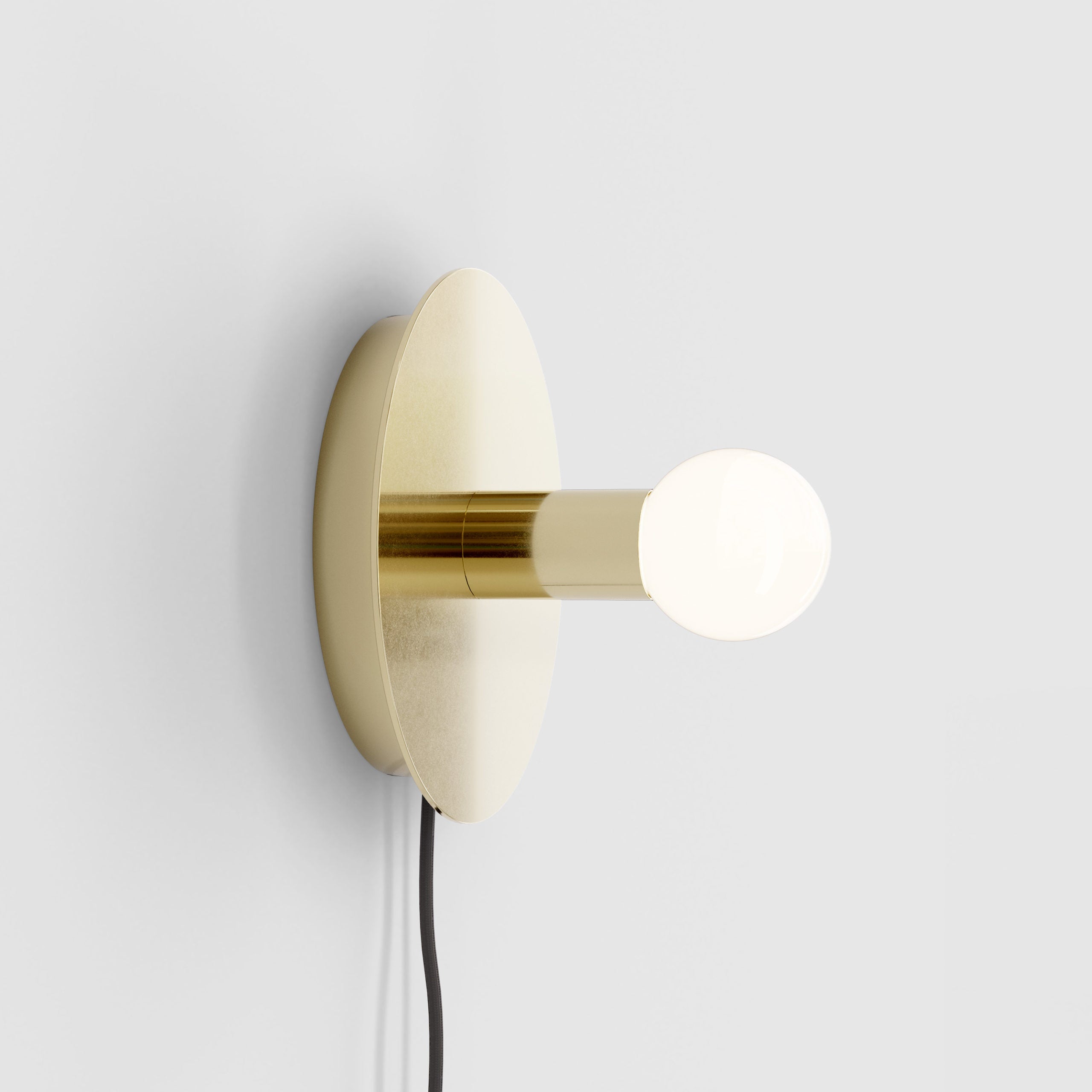 Modern Dot Wall Lamp - Minimalist LED Sconce Light for Bedroom, Living Room & Hallway - Energy Efficient Dimmable Ambient Lighting for Home Decor