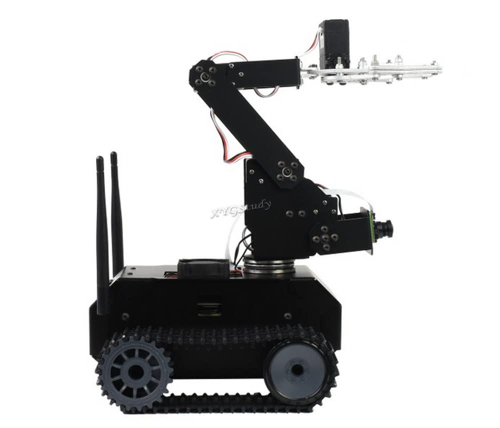 JETANK AI Kit Add-ons for Jetson Nano - Smart AI Tracked Robot with IMX219 Camera, Dual-Band WiFi, Bluetooth | Motion & Color Detection | DIY Robotics Project for STEM Education & Smart Home Automation
