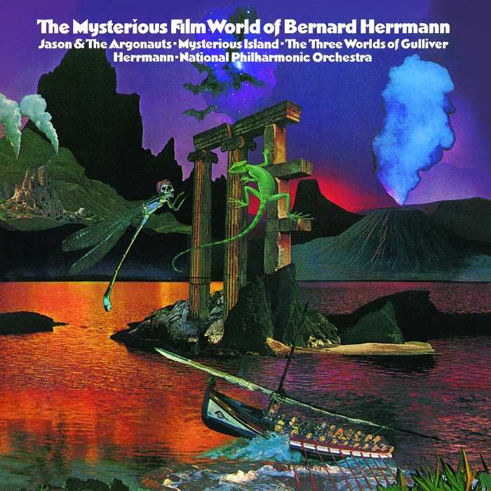 Bernard Herrmann – The Mysterious Film World of Bernard Herrmann (2xLP Vinyl Record) | Classic Movie Soundtracks Collection for Film Enthusiasts & Music Lovers | Perfect for Home Listening & Gift Giving