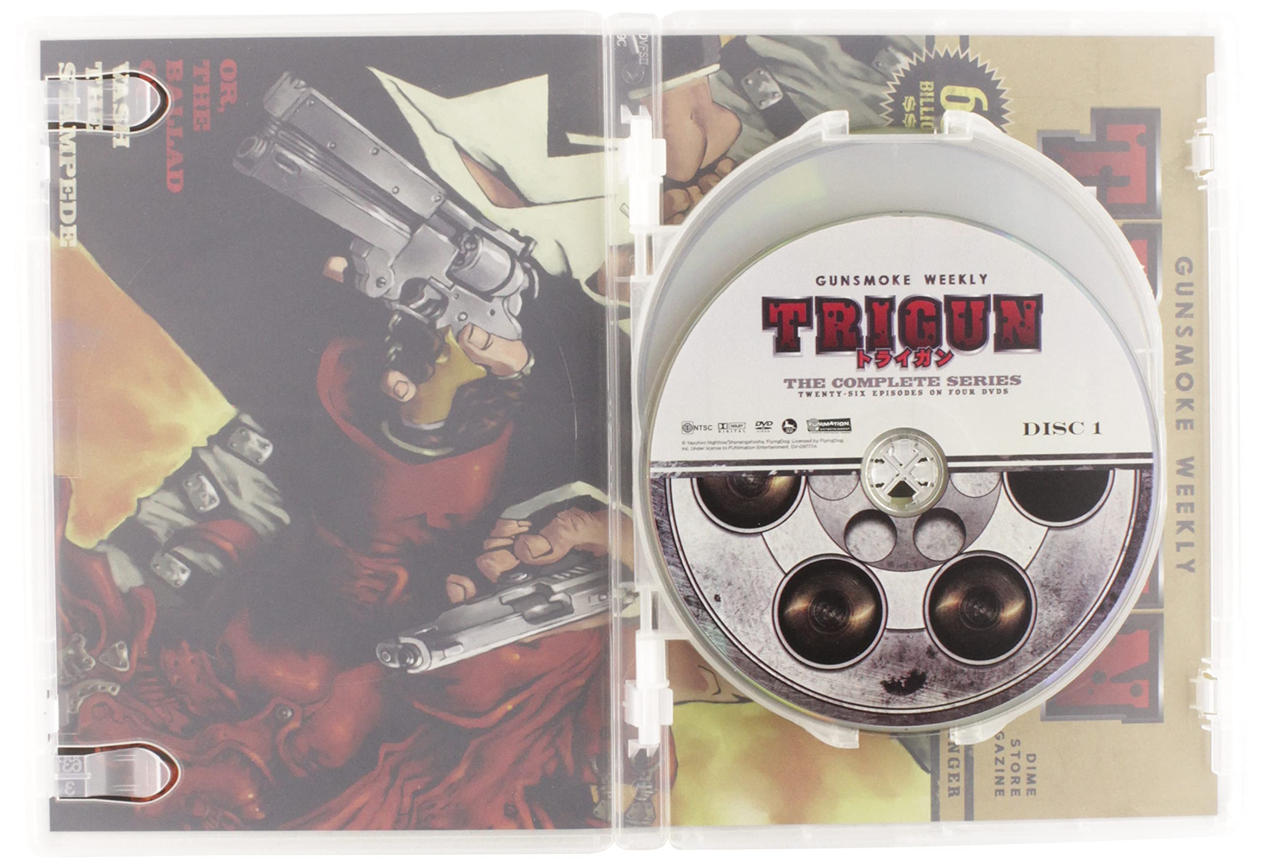 Trigun: Complete Series Box Set (Classic) - Anime DVD Collection for Fans & Collectors - Perfect for Binge-Watching & Gift-Giving