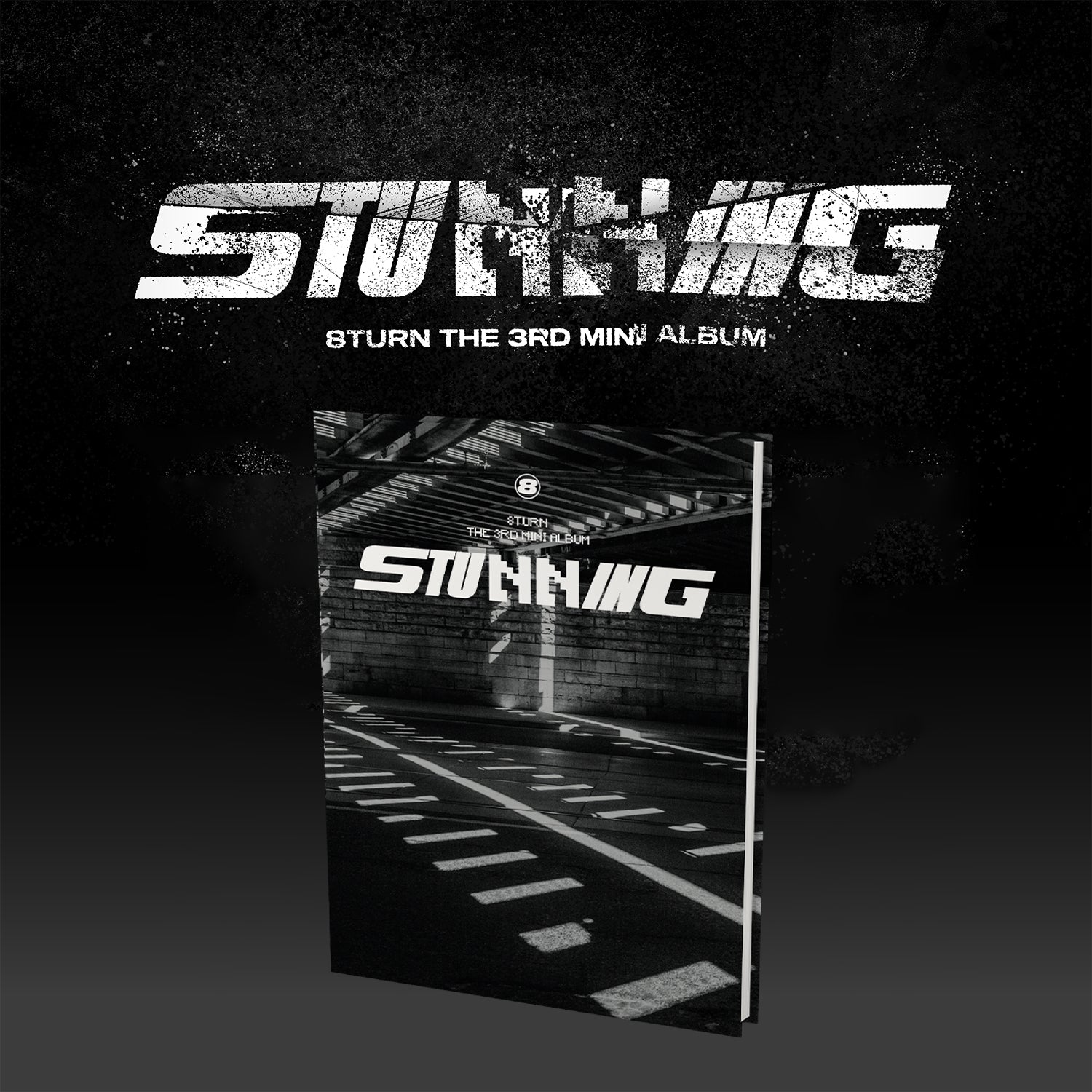 8TURN 3rd Mini Album 'STUNNING' - K-Pop Music CD with Photobook & Exclusive Merchandise | Perfect for K-Pop Collectors, Fans & Gift Giving