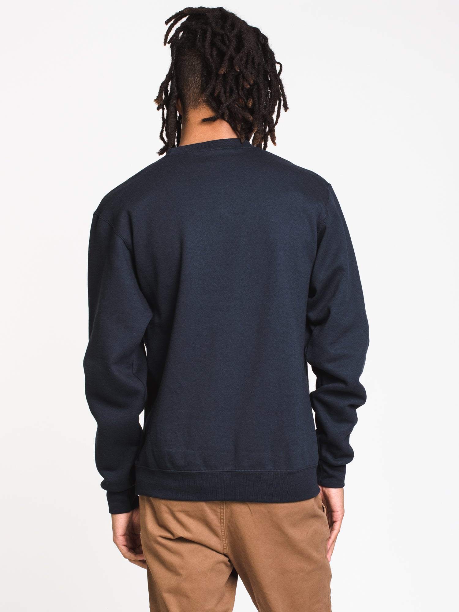 Champion Eco Powerblend Notre Dame Crewneck Sweater - Soft & Comfortable Pullover for Men & Women - Perfect for Casual Wear, College Games & Outdoor Activities