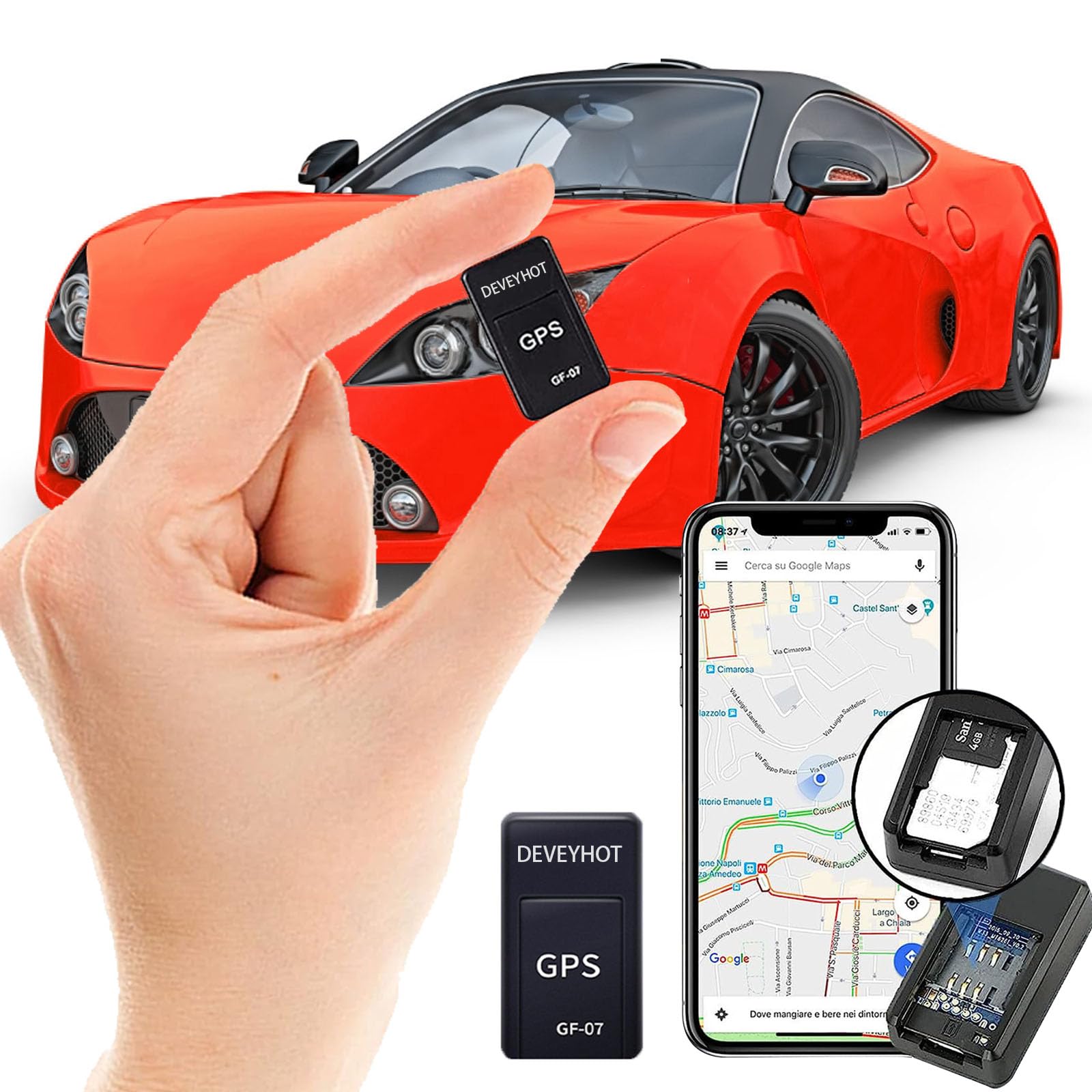 Best GPS Tracker for Cars & Vehicles - Real-Time Tracking Device with No Monthly Fees | Anti-Theft, Fleet Management & Teen Driver Monitoring