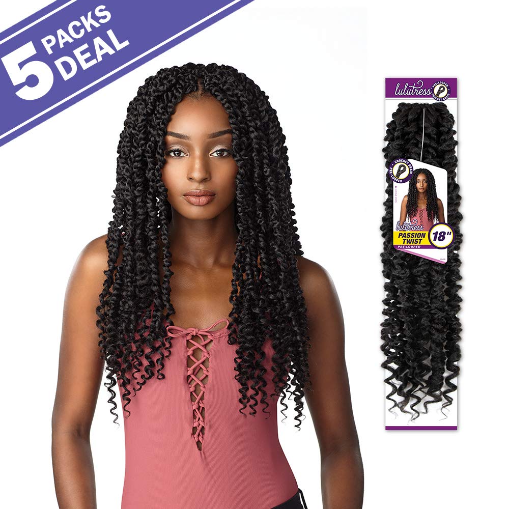 Sensationnel Lulutress Passion Twist Crochet Braids 18