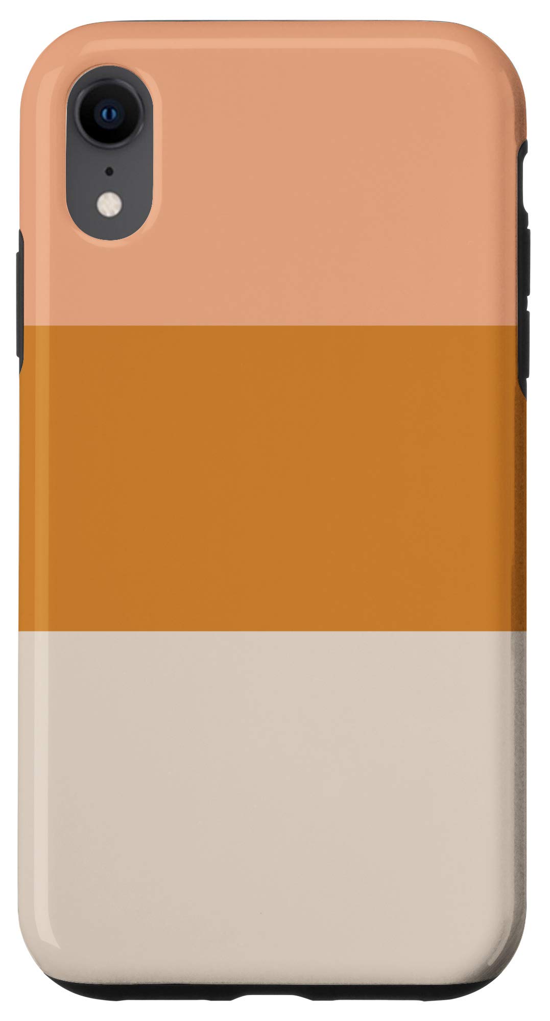 Premium Slim iPhone XR Case - Ocher Salmon-Pink Color | Ultra Thin & Lightweight Protective Cover | Perfect for Everyday Use, Travel & Work