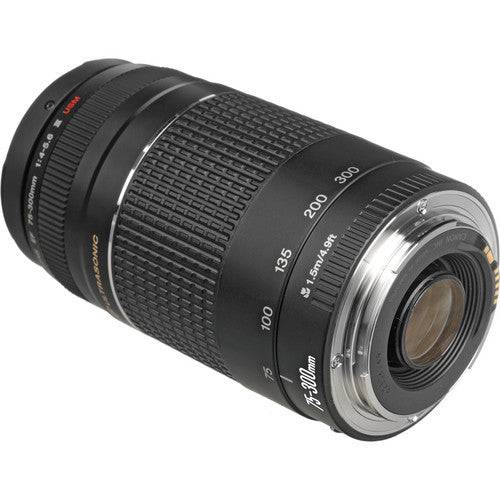 Canon EF 75-300mm f/4-5.6 III USM Telephoto Zoom Lens for DSLR Cameras - Perfect for Wildlife, Sports & Travel Photography