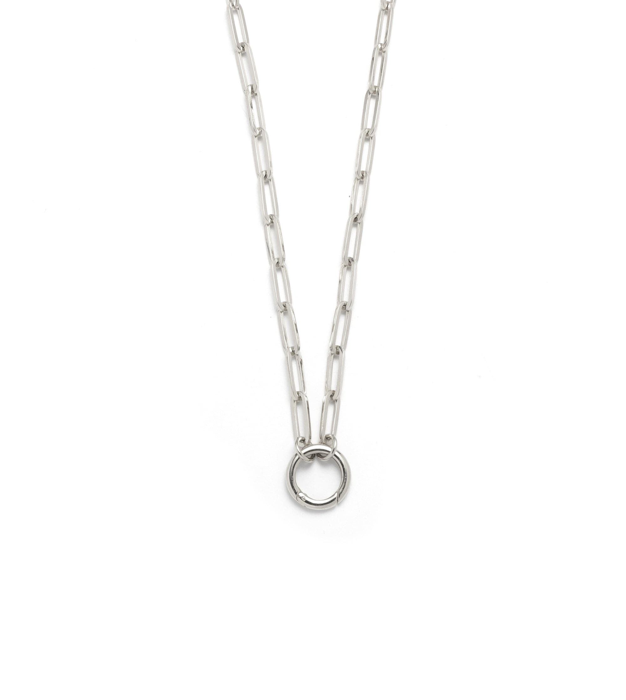 Classic FOB Open Clip Chain - Stainless Steel Jewelry Chain for Necklaces, Bracelets & DIY Crafts | Perfect for Jewelry Making, Fashion Accessories & Gift Packaging