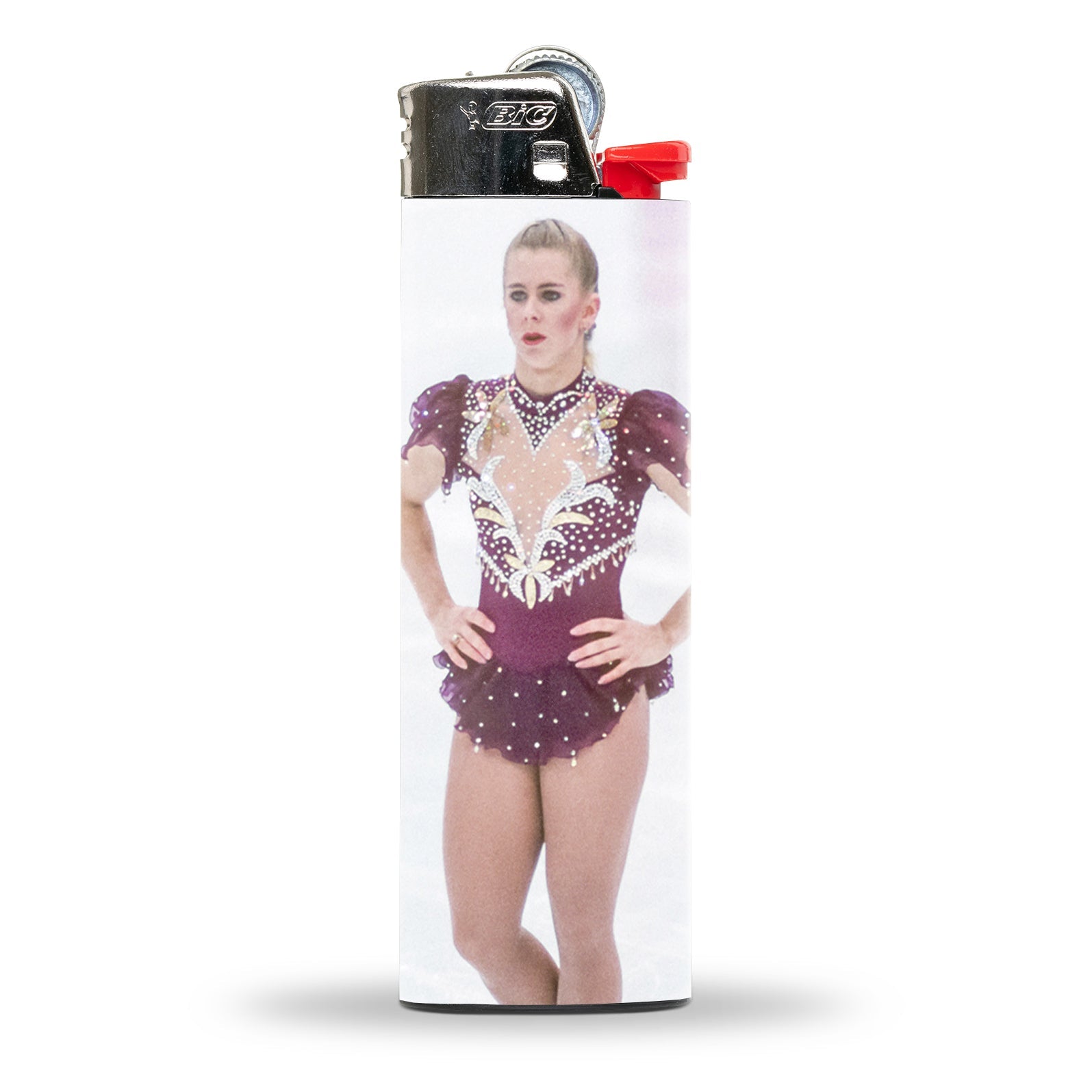Tonya Harding Collectible Zippo Lighter - Vintage Style Windproof Metal Lighter for Camping, Hiking & Outdoor Adventures