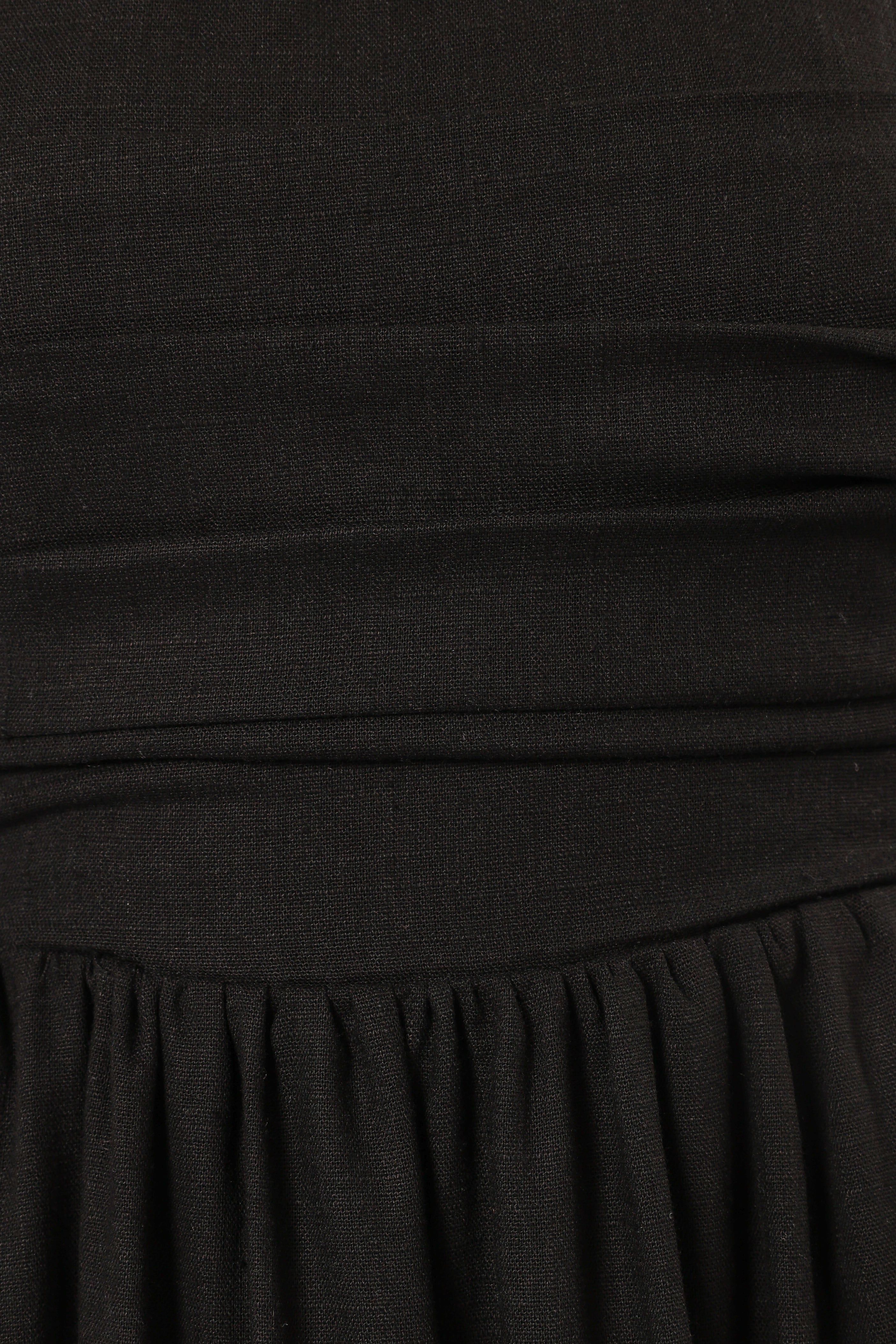 Kayt Strapless Dress - Black | Elegant & Comfortable for Parties, Weddings & Evening Events
