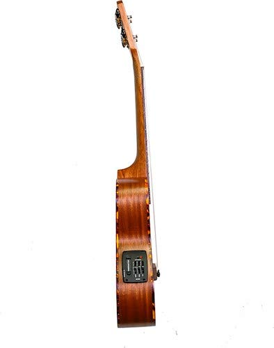 Islander 4-String Concert Ukulele with EQ (MC-4-RB) - Perfect for Beginners, Travel & Beach Performances