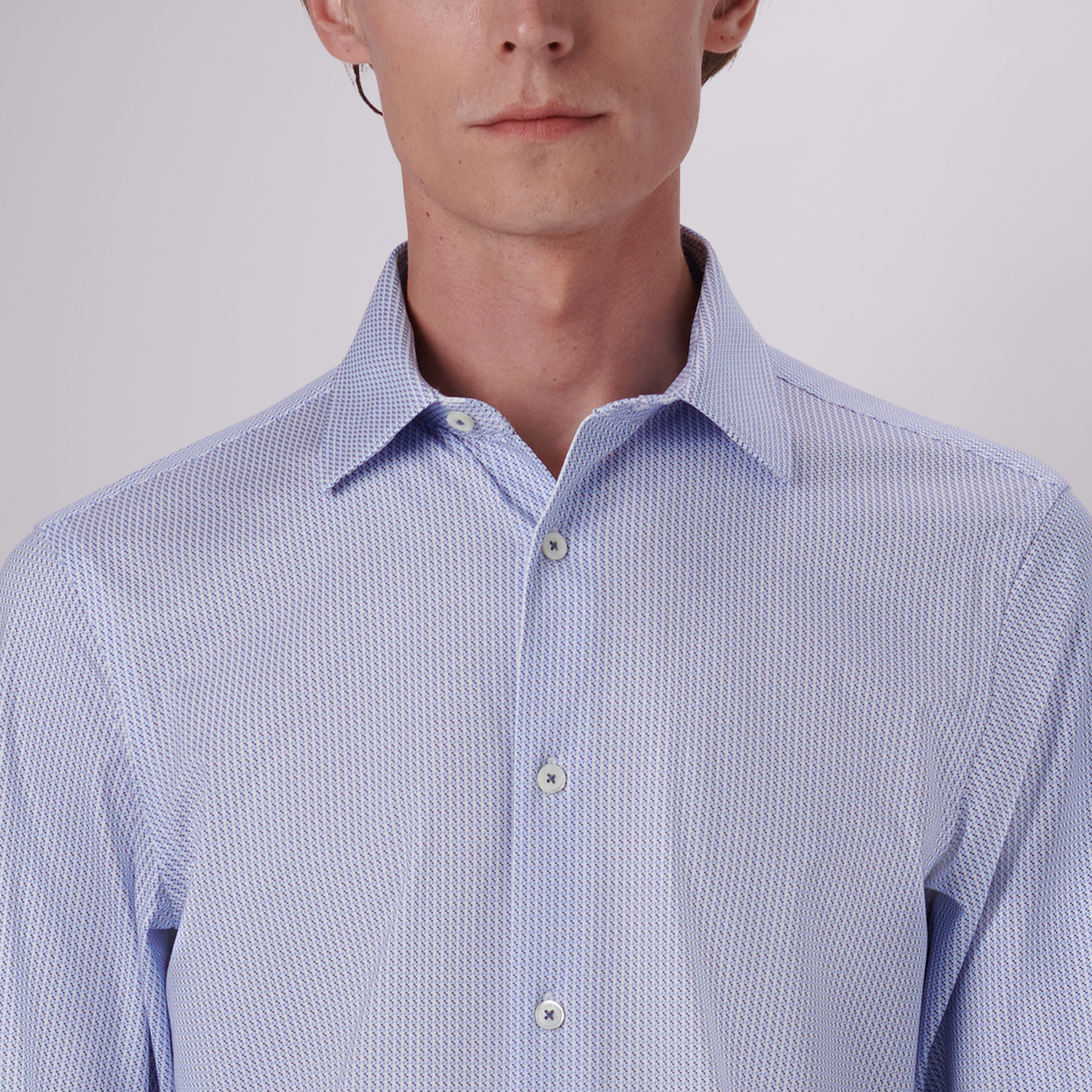 James Geometric Print Cotton Shirt for Men - Stylish Casual Button Down Shirt for Office, Party & Everyday Wear