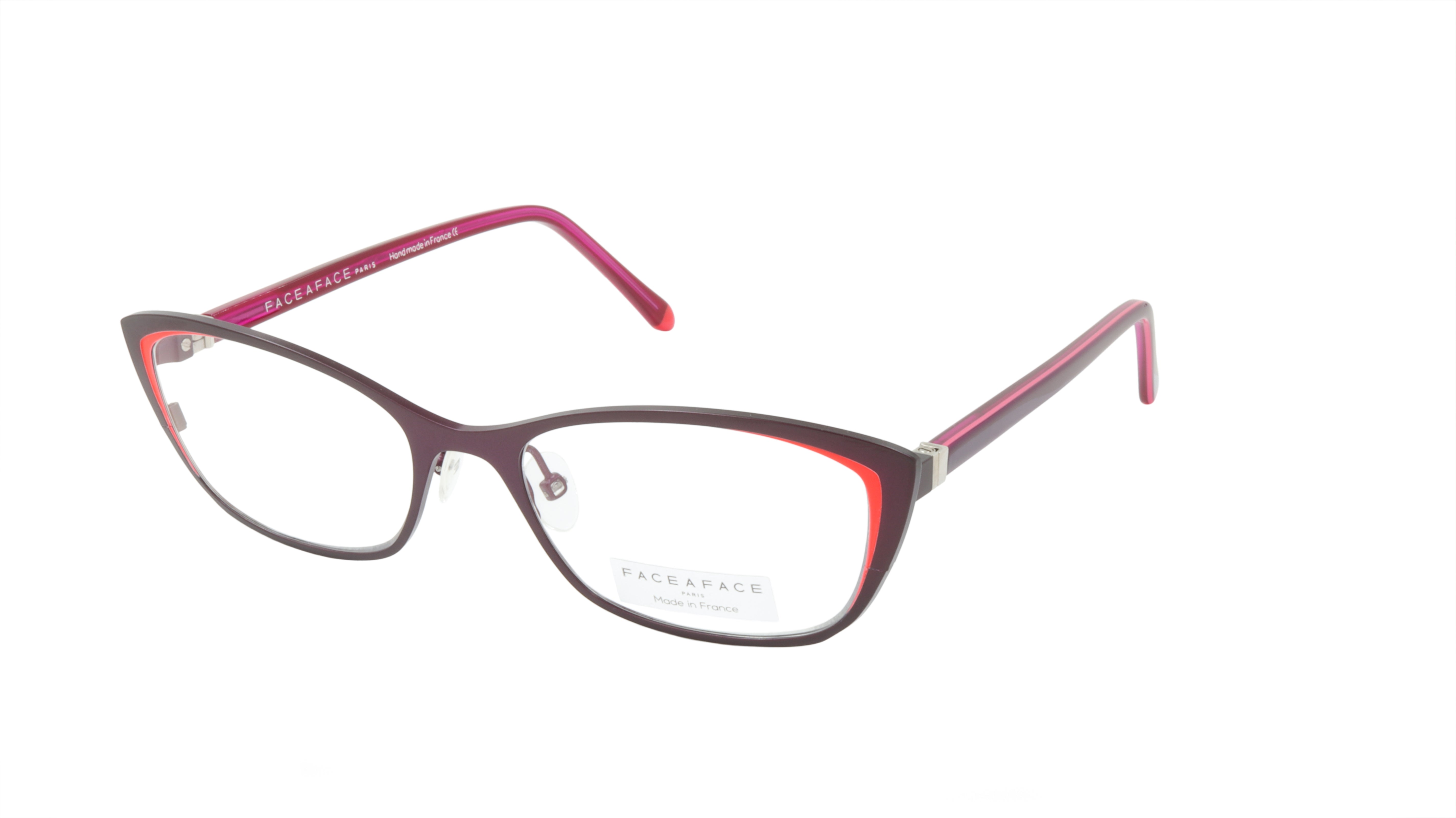 Face A Face JOYCE 2 Eyeglasses Frame - Acetate Velvet Aubergine Violet (9560) | Stylish Women's Glasses for Work & Everyday Fashion