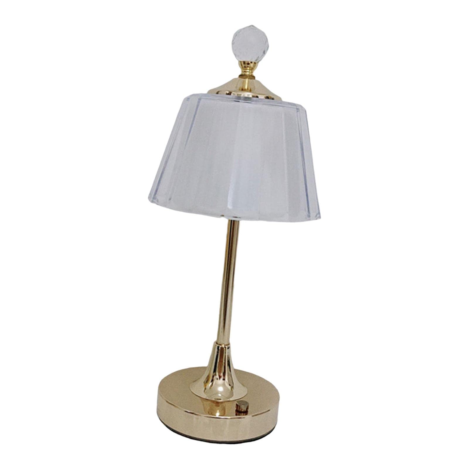 Colcolo LED Dimmable USB Rechargeable Bedside Table Lamp - Adjustable Night Light with White Lampshade for Office, Living Room, Bedroom & Wedding Decor | Perfect for Reading, Working & Creating Cozy Atmosphere
