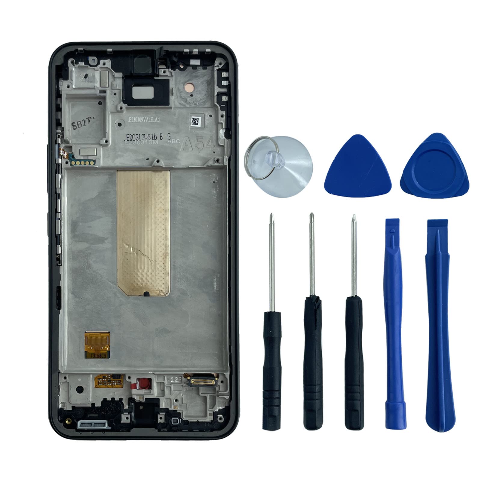 Samsung Galaxy A54 SM-A546U/A546/A546U1 LCD Screen Replacement with Touch Digitizer & Frame - 6.4