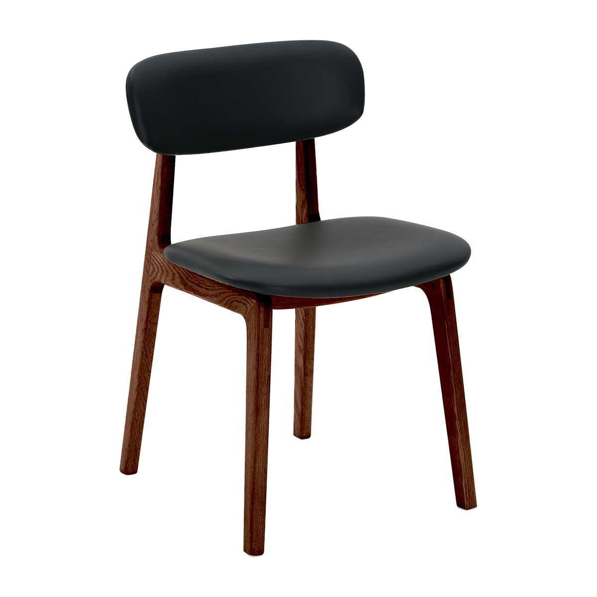 Premium Alaska Leather Dining Chair - Genuine Leather Upholstered, Ergonomic Design for Comfortable Dining - Perfect for Home, Restaurant, and Office Use