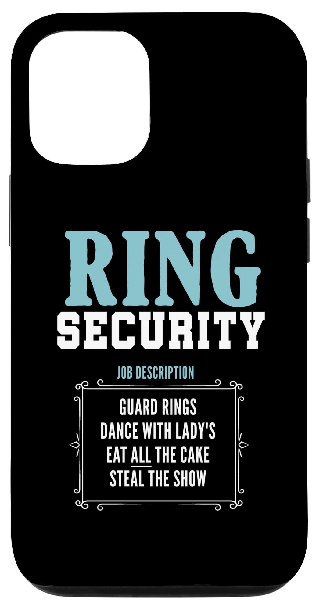 iPhone 12/12 Pro Cute Wedding Ring Bearer Phone Case - 