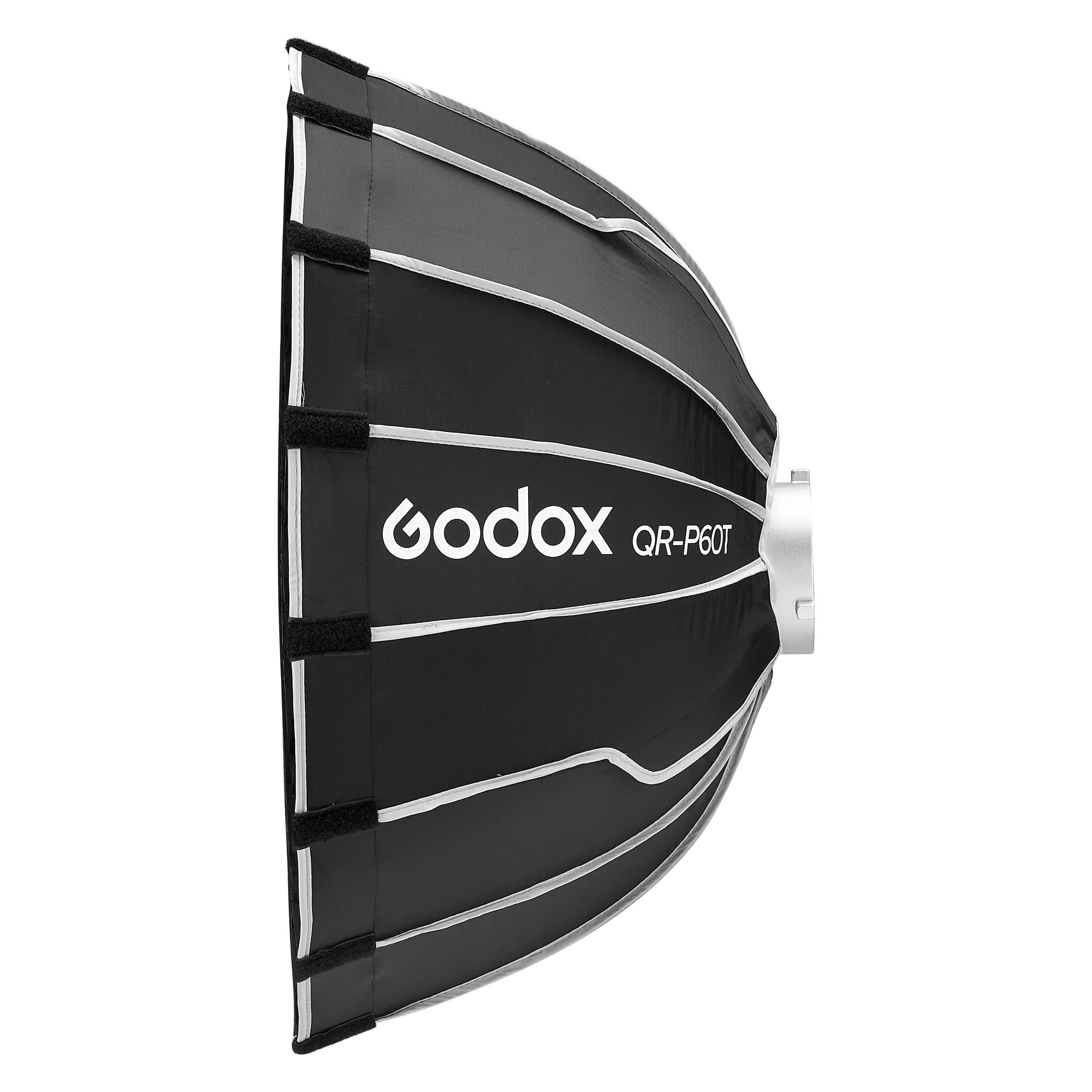 QR P60T Compact Quick Release Parabolic Softbox with Grid - Professional Photography Lighting for Studio, Portrait & Product Shoots