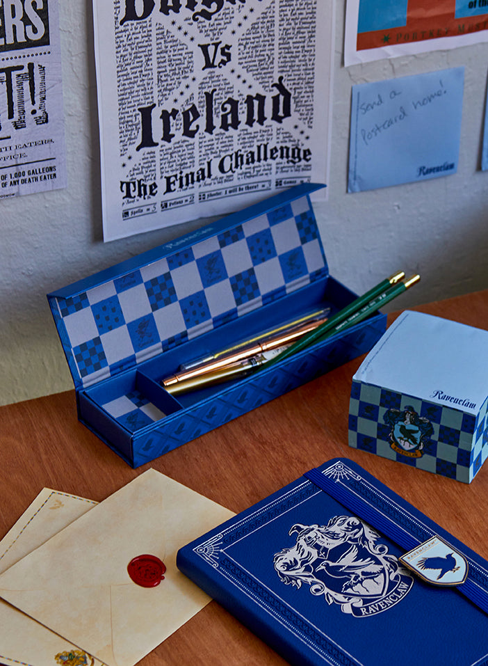 Harry Potter Ravenclaw Magnetic Pencil Case - School Supplies for Fans | Perfect for Back to School, Office & Study Organization