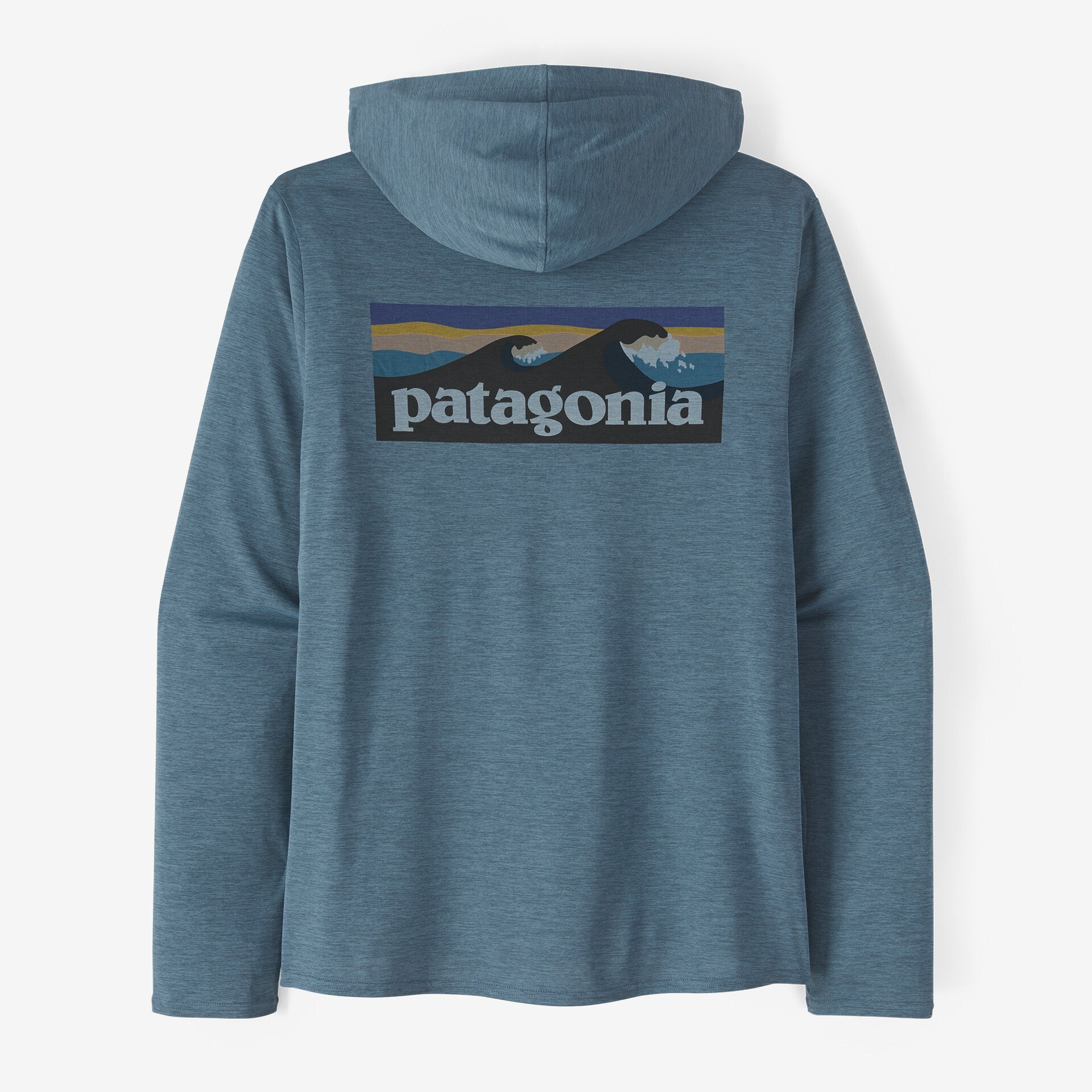 Capilene® Cool Daily Graphic Hoody for Men - Lightweight & Breathable Hooded Sweatshirt - Perfect for Hiking, Running & Outdoor Activities